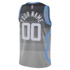 NBA Mænd Trøje Utah Jazz Custom 2025-26 Nike City Edition Grå Swingman
